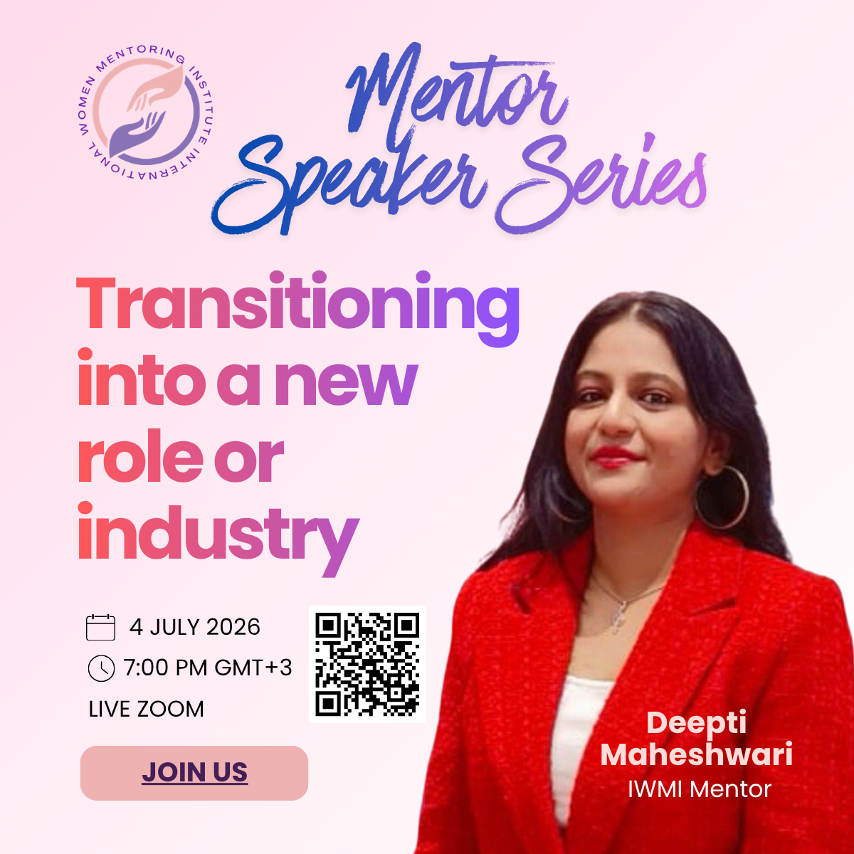 Mentor speaker series poster 5